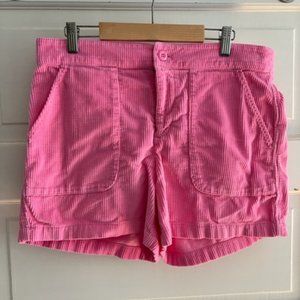 J. Crew Pink Corduroy Shorts US 10